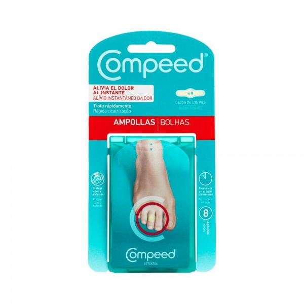 COMPEED AMPOLLAS DEDOS PIES 8 UN