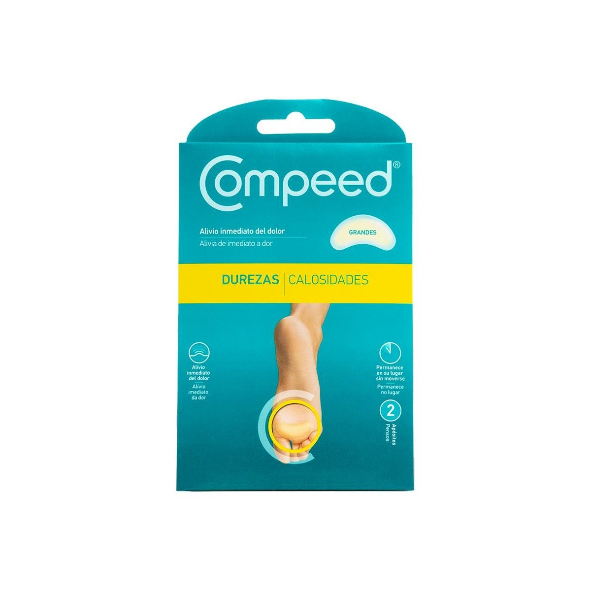COMPEED DUREZAS GRANDES 2 UN