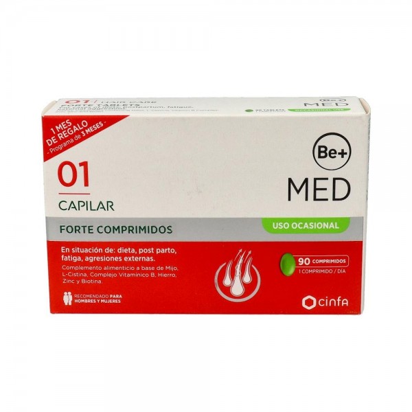 BE+ CAPILAR ANTICAIDA OCASIONAL FORTE 90 COMP