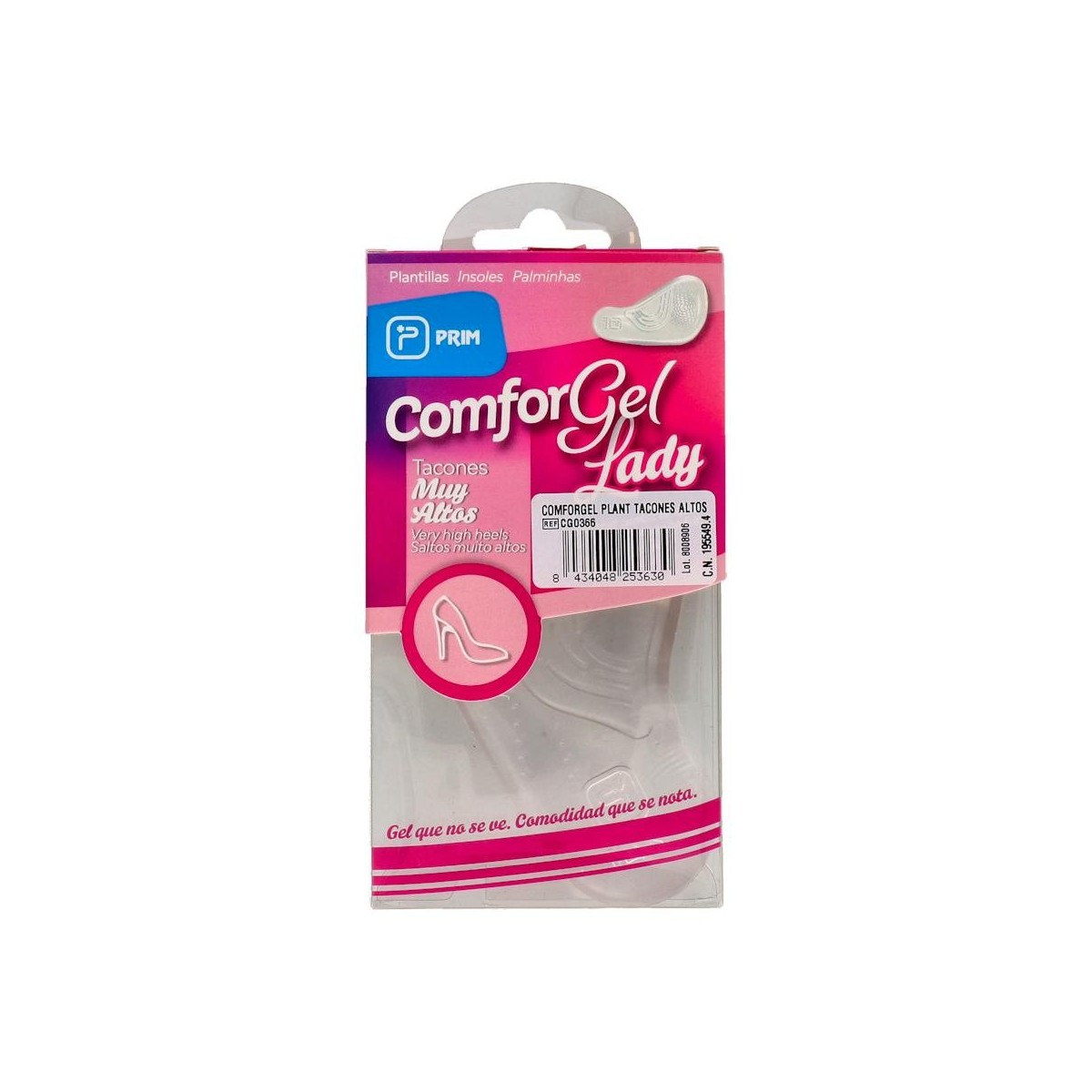 COMFORGEL PLANTILLA TACONES ALTOS (CG0366)