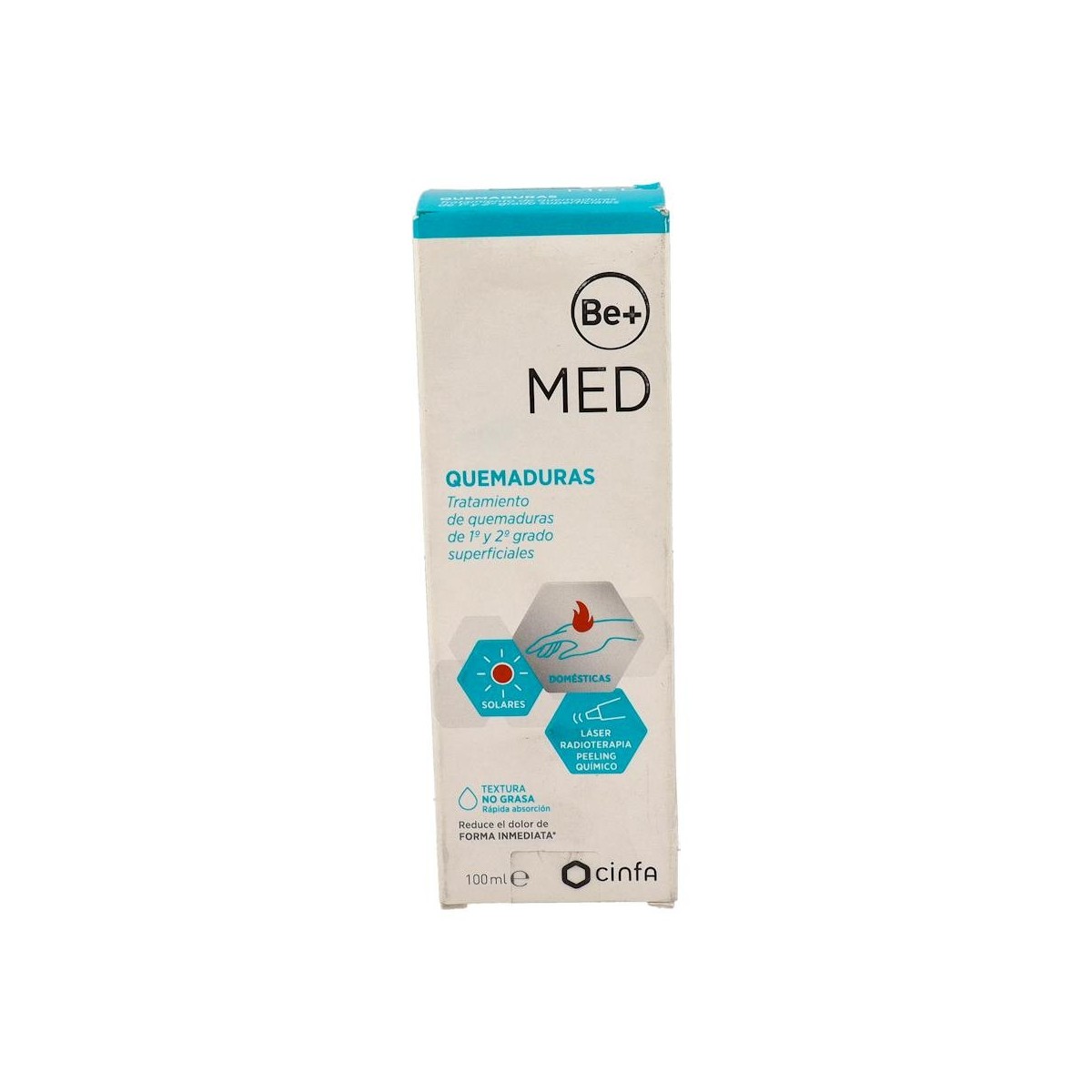 BE+ MED CREMA QUEMADURAS 100 ML