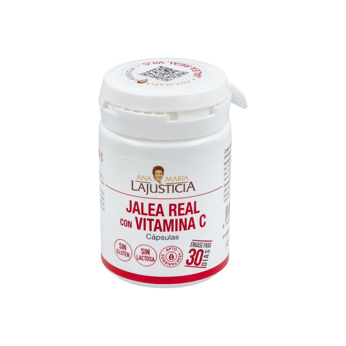 Jalea Real Vitamina C Lajusticia 60 Caps