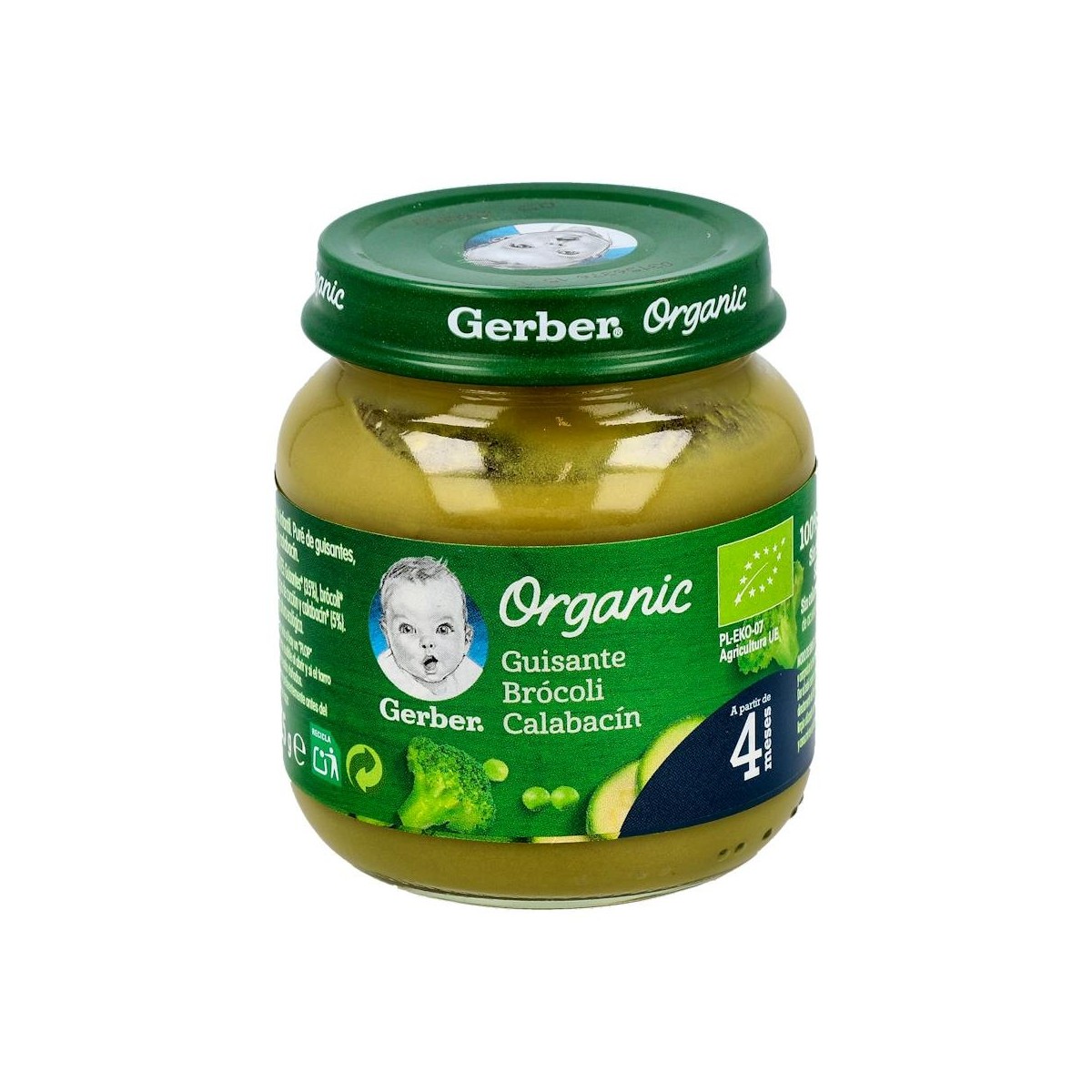 GERBER TARRITO ORGANIC GUISANTE BROCOLI Y...
