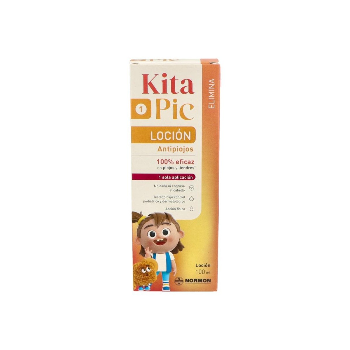 Kitapic Locion Antipiojos 100 Ml