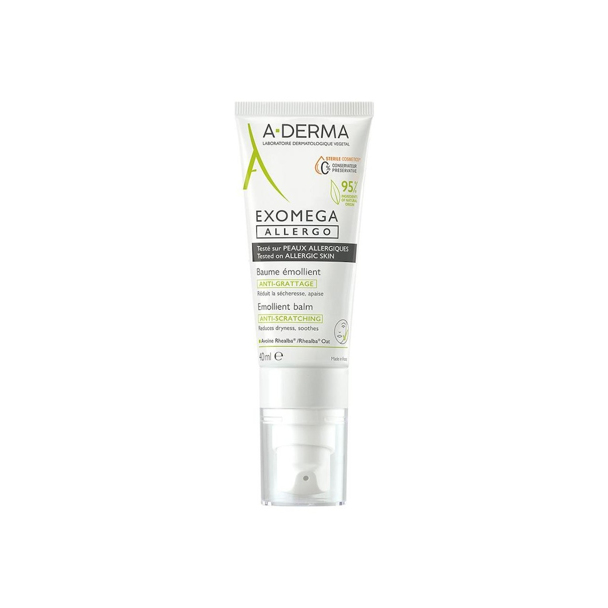 EXOMEGA ALLERGO BÁLSAMO EMOLIENTE