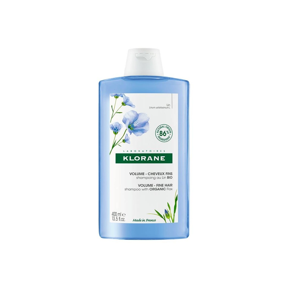 Klorane Champú voluminizador Cabello fino al...
