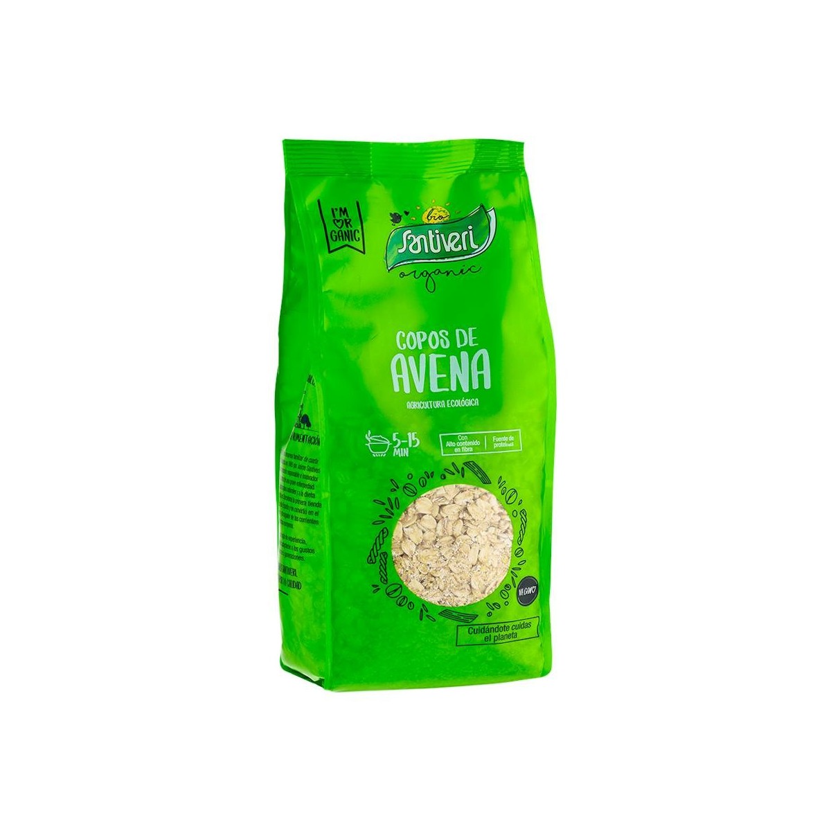 COPOS DE AVENA BIO INTEGRAL SANTIVERI
