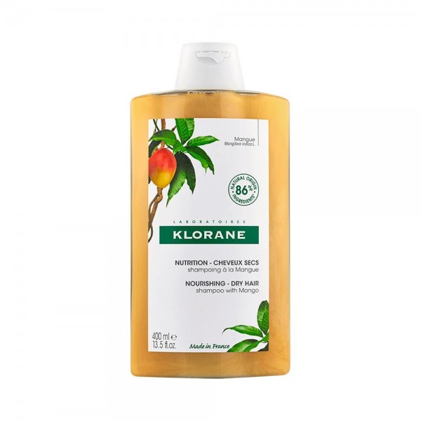 Klorane Champú nutritivo al Mango Cabello seco 400ml