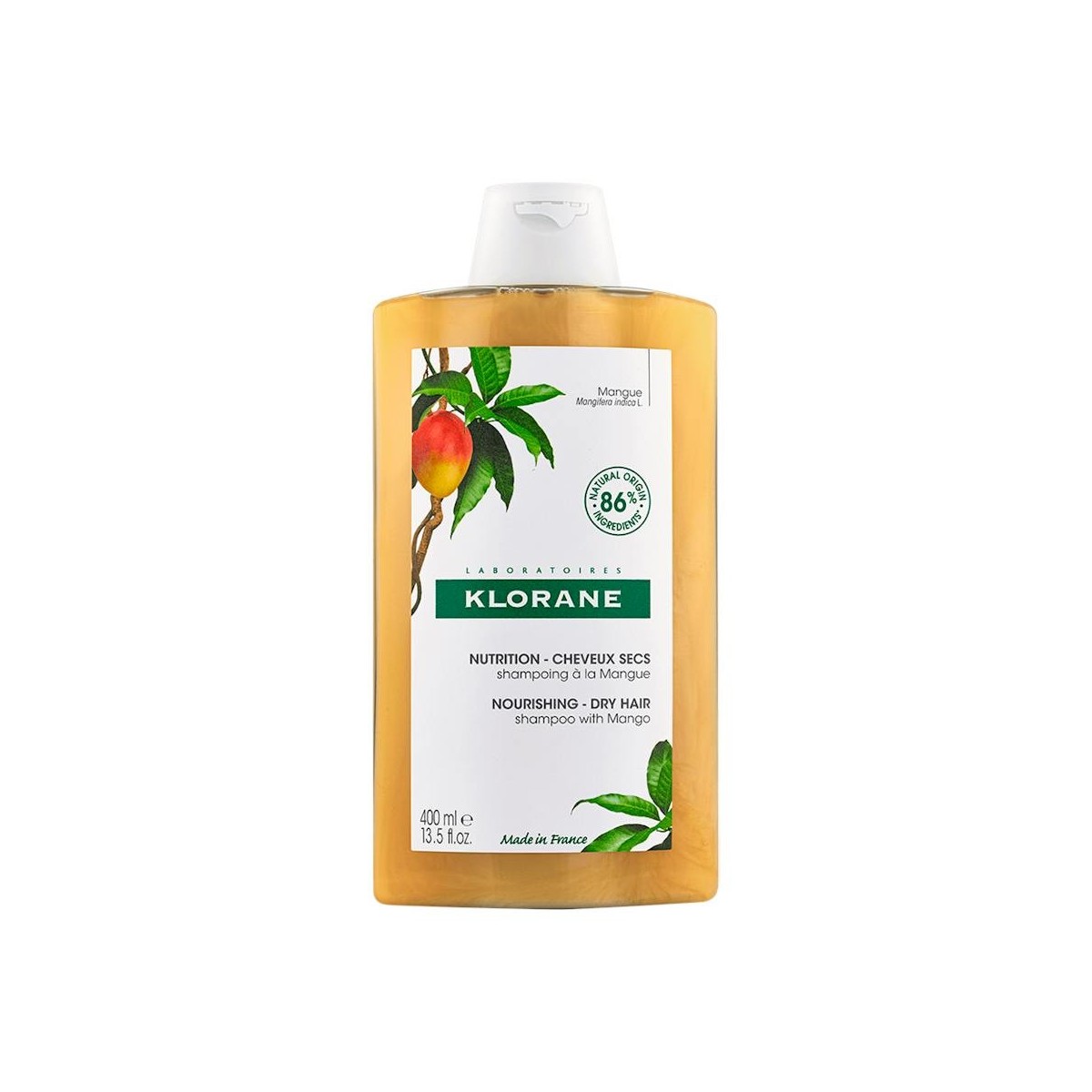 Klorane Champú nutritivo al Mango Cabello seco...