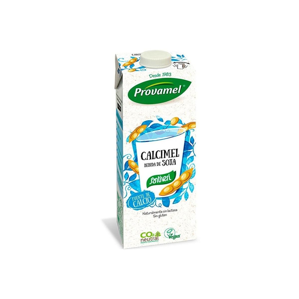 Provamel Bat Soja Calcimel 12X1L Santi