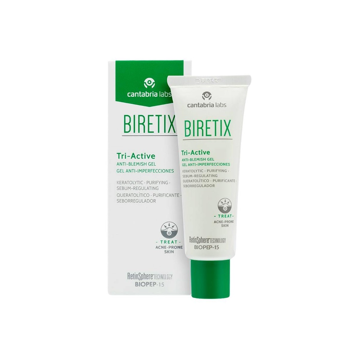 BIRETIX TRI ACTIVE GEL ANTI-IMPERFECCIONES 50ML