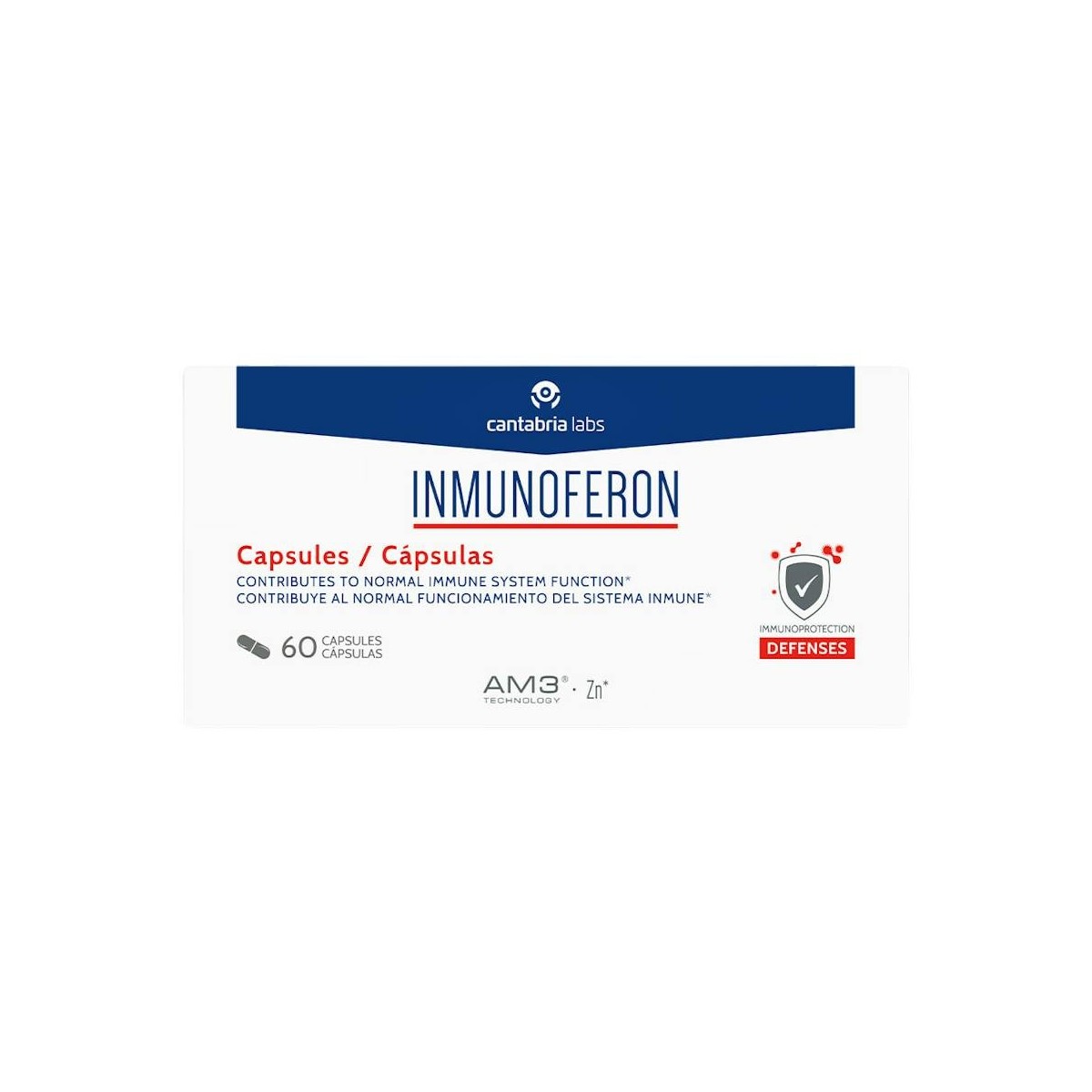 INMUNOFERON 60 CAPSULAS