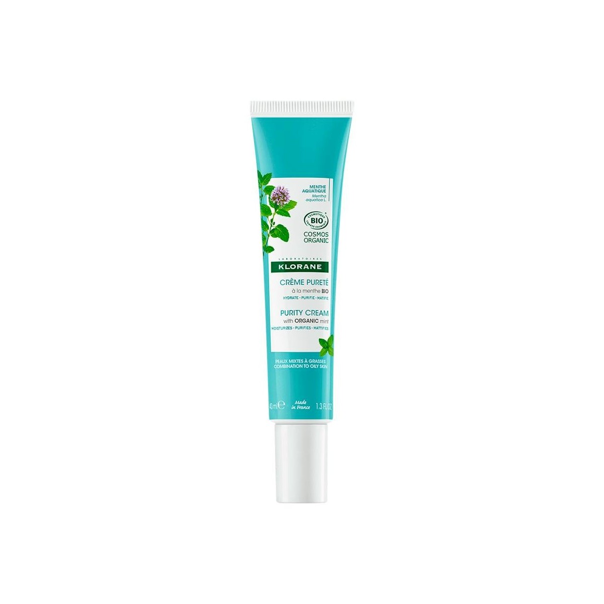 Klorane Crema Purificante a la Menta acuática...
