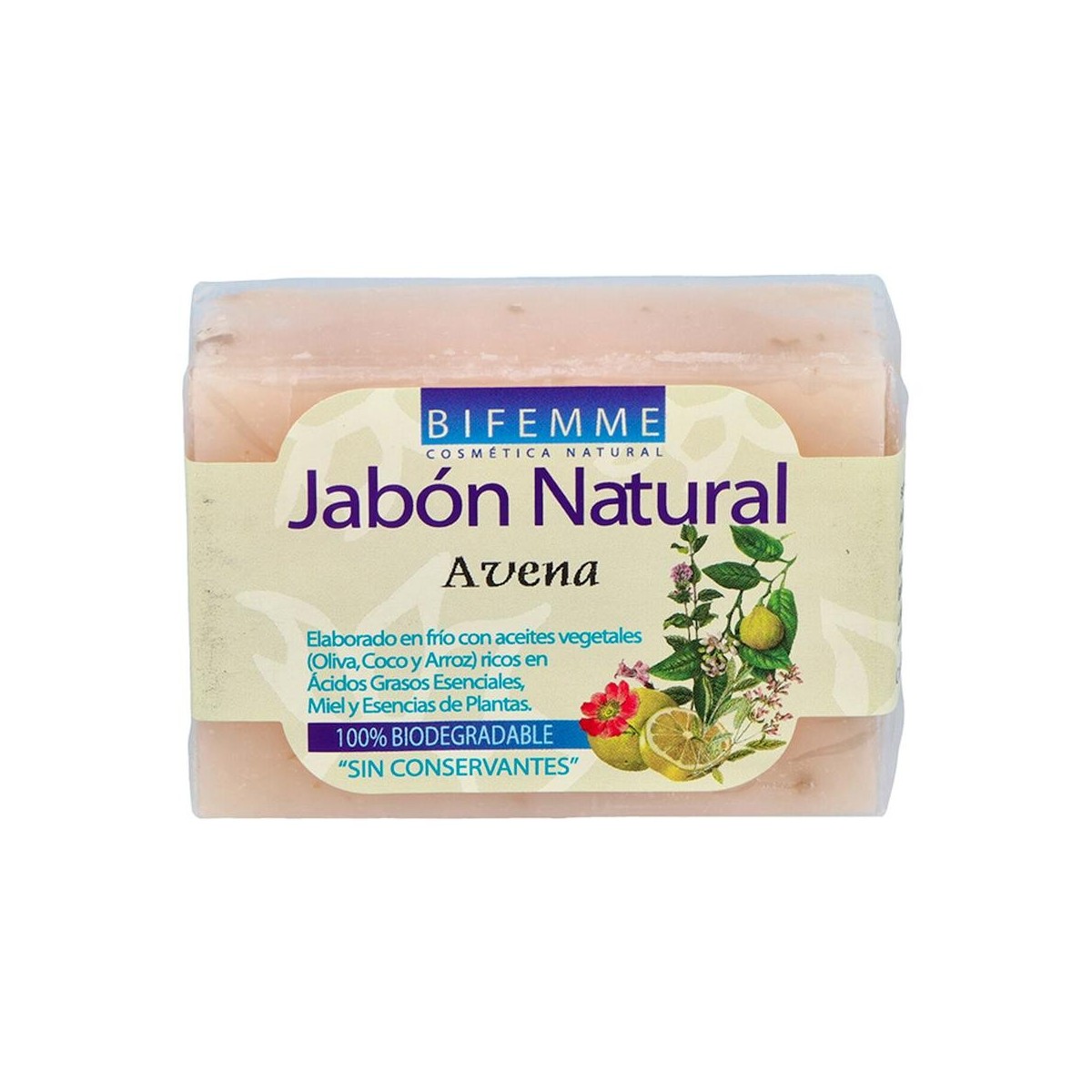 Ynsadiet Jabon De Avena 100Gr Bifemme