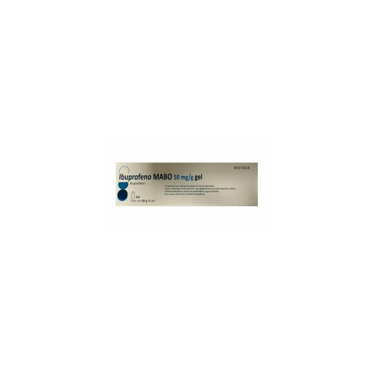 IBUPROFENO MABO 50 MG/G GEL 1 TUBO 60G