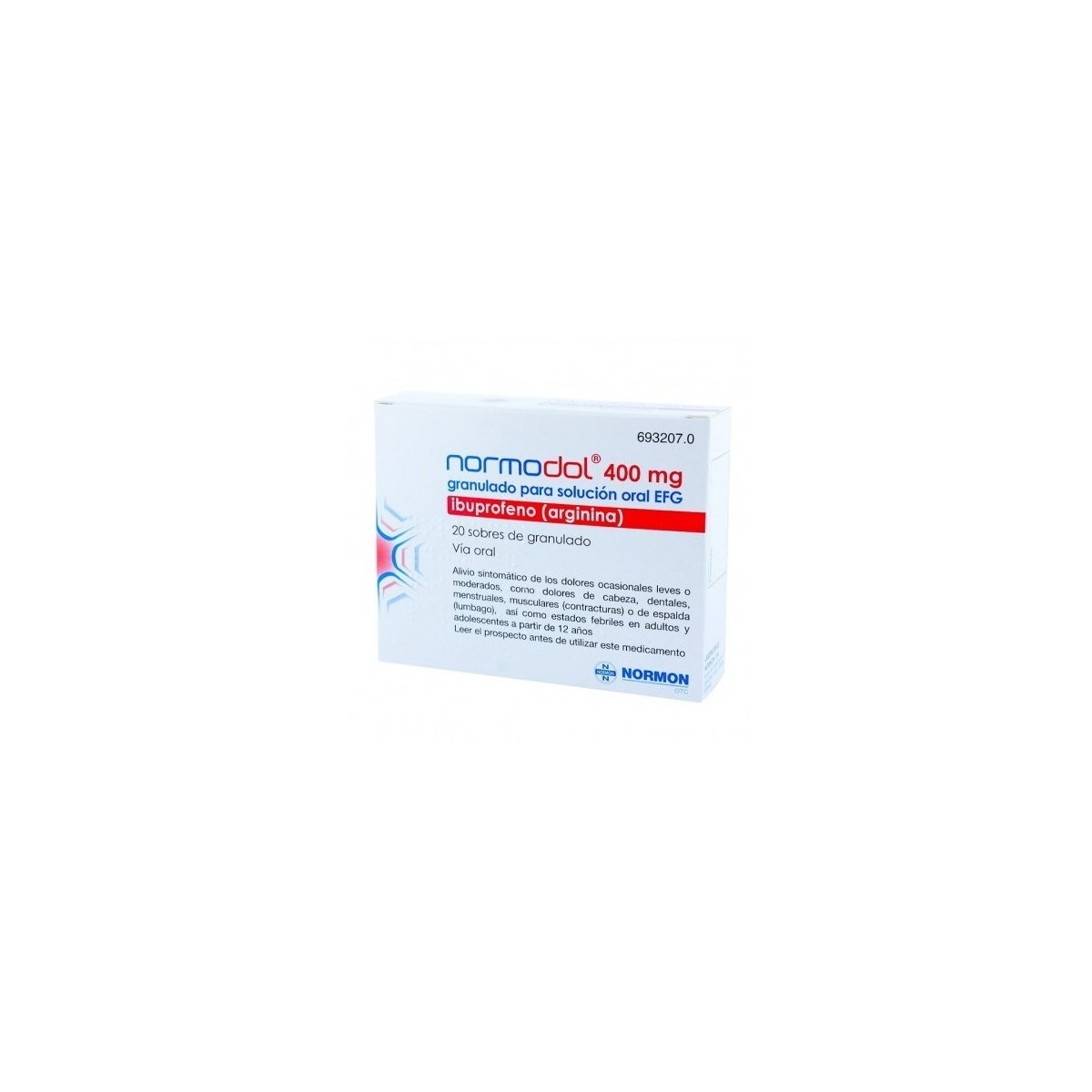 DIFENADOL RAPID 400 mg GRANULADO PARA SOLUCION...
