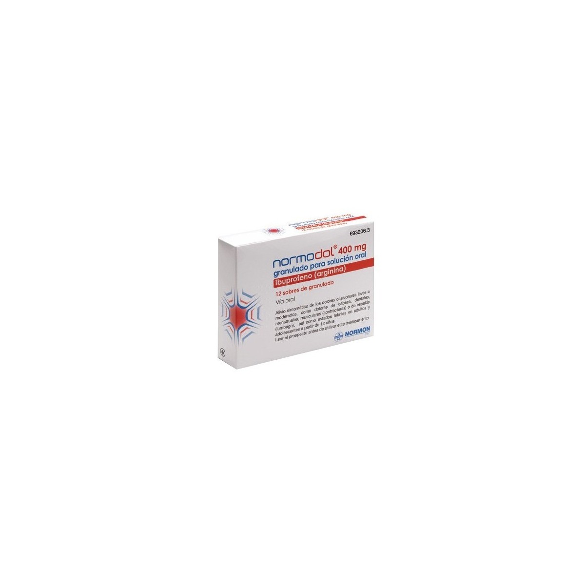 DIFENADOL RAPID 400 mg GRANULADO PARA SOLUCION...
