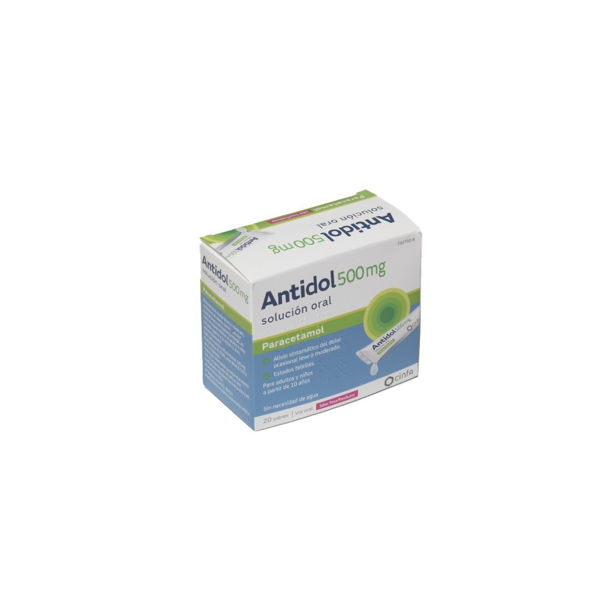 ANTIDOL 500 MG SOLUCION ORAL