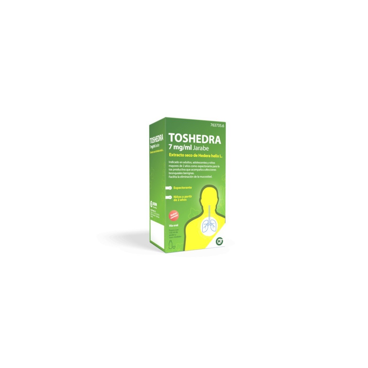 TOSHEDRA 7 MG/ML JARABE 150ML