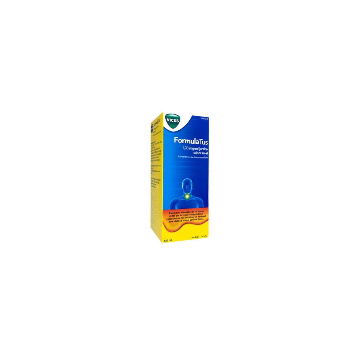 FORMULATUS 1,33 mg/ml JARABE SABOR MIEL 180ML