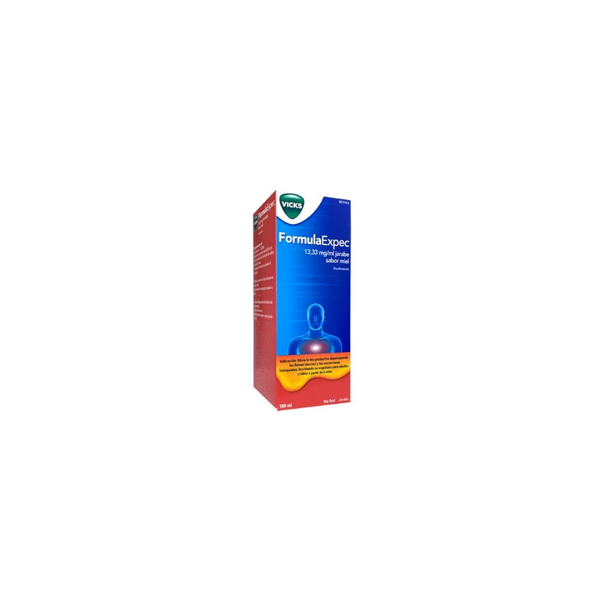 FORMULAEXPEC 13,33 mg/ml JARABE SABOR MIEL 180ML