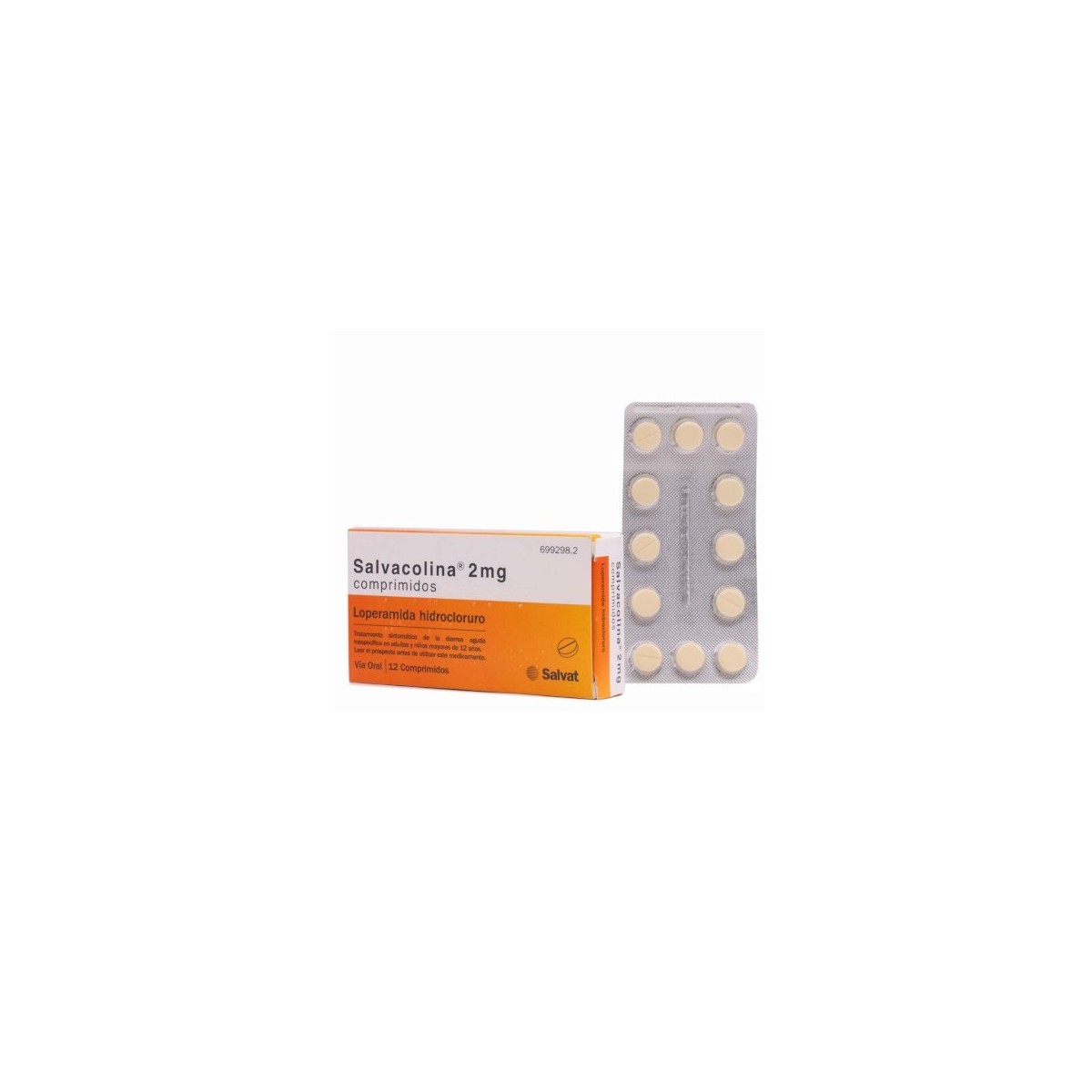 SALVACOLINA 2 mg COMPRIMIDOS