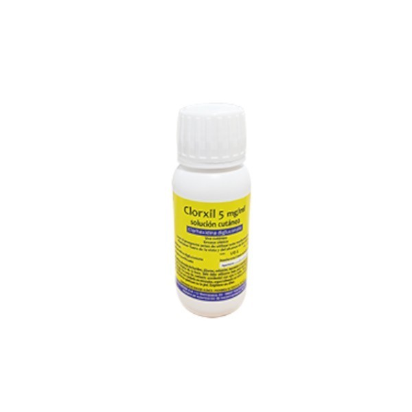 CLORXIL 5 MG/ML SOLUCION CUTANEA