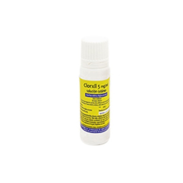 CLORXIL 5 MG/ML SOLUCION CUTANEA