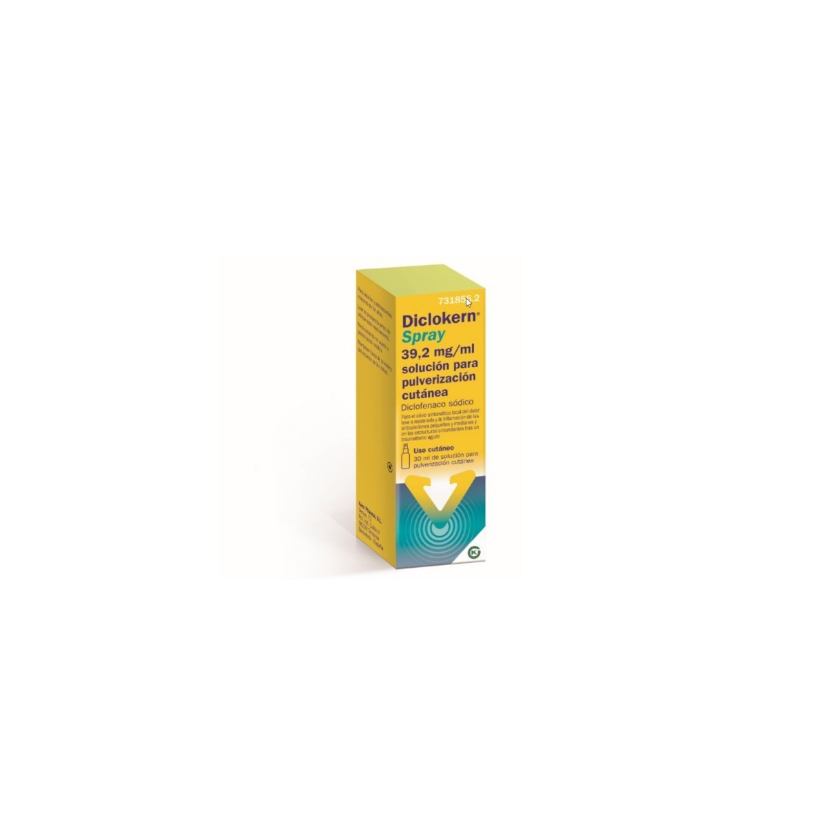 DICLOKERN SPRAY 39,2 MG/ML SOLUCION PARA...