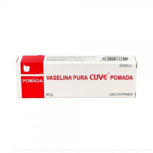 VASELINA PURA CUVE POMADA, 1 tubo de 30 g