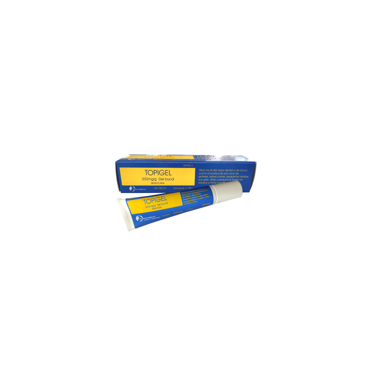 TOPIGEL 200 MG/G GEL BUCAL