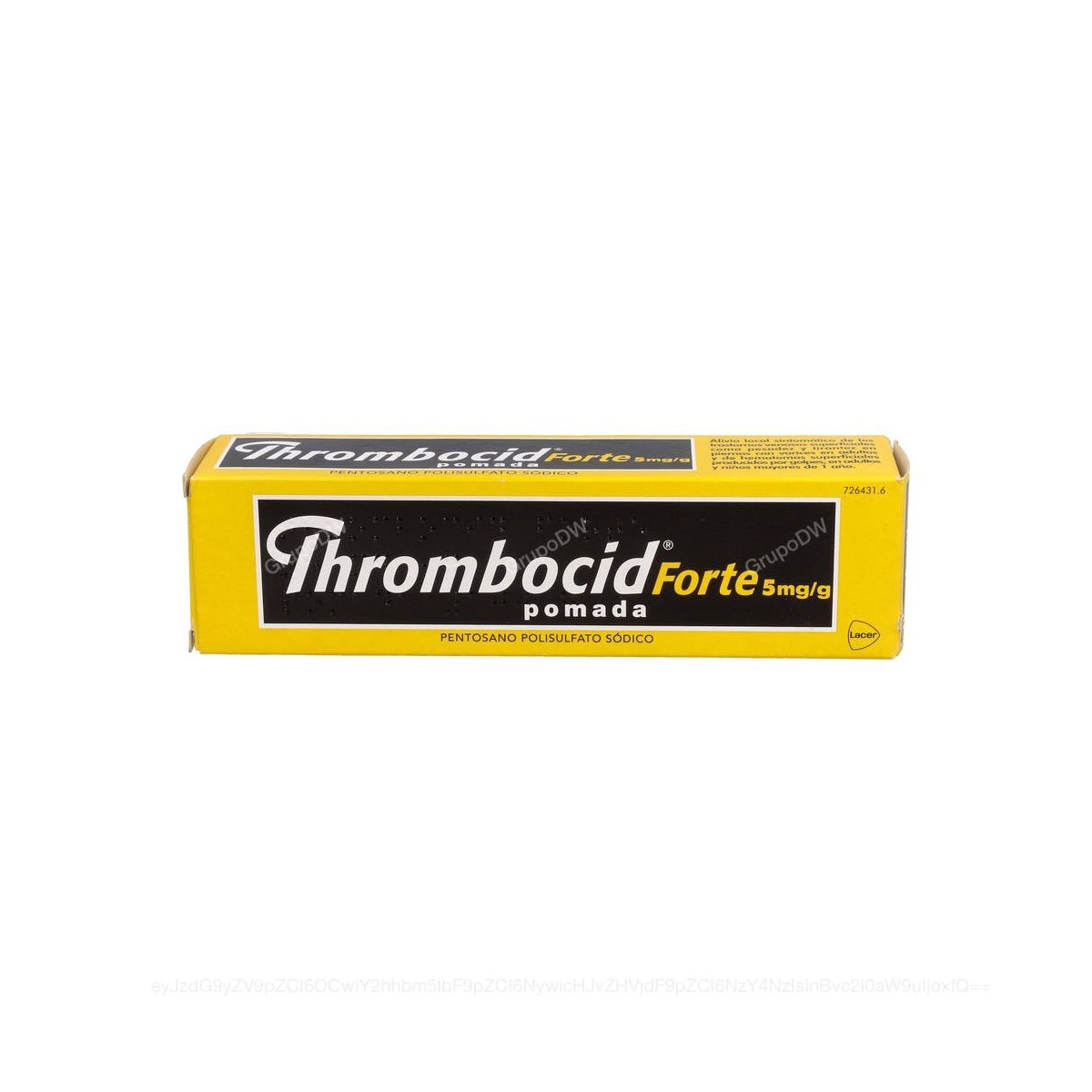 THROMBOCID FORTE 5 mg/g POMADA, 1 tubo de 100 g
