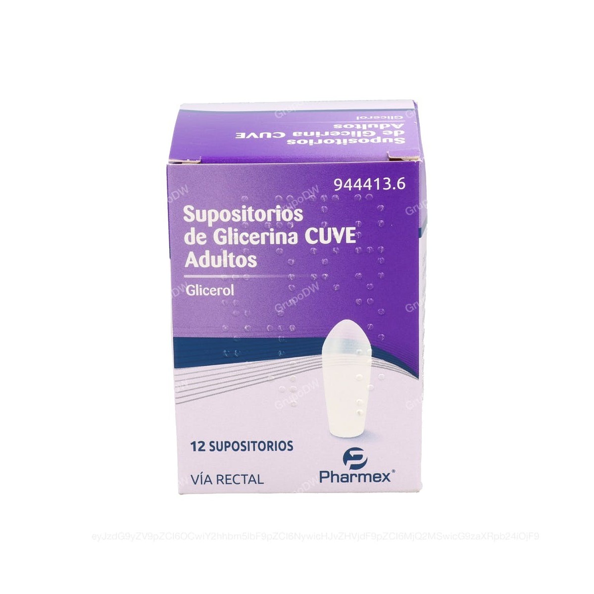SUPOSITORIOS DE GLICERINA CUVE ADULTOS, 12...