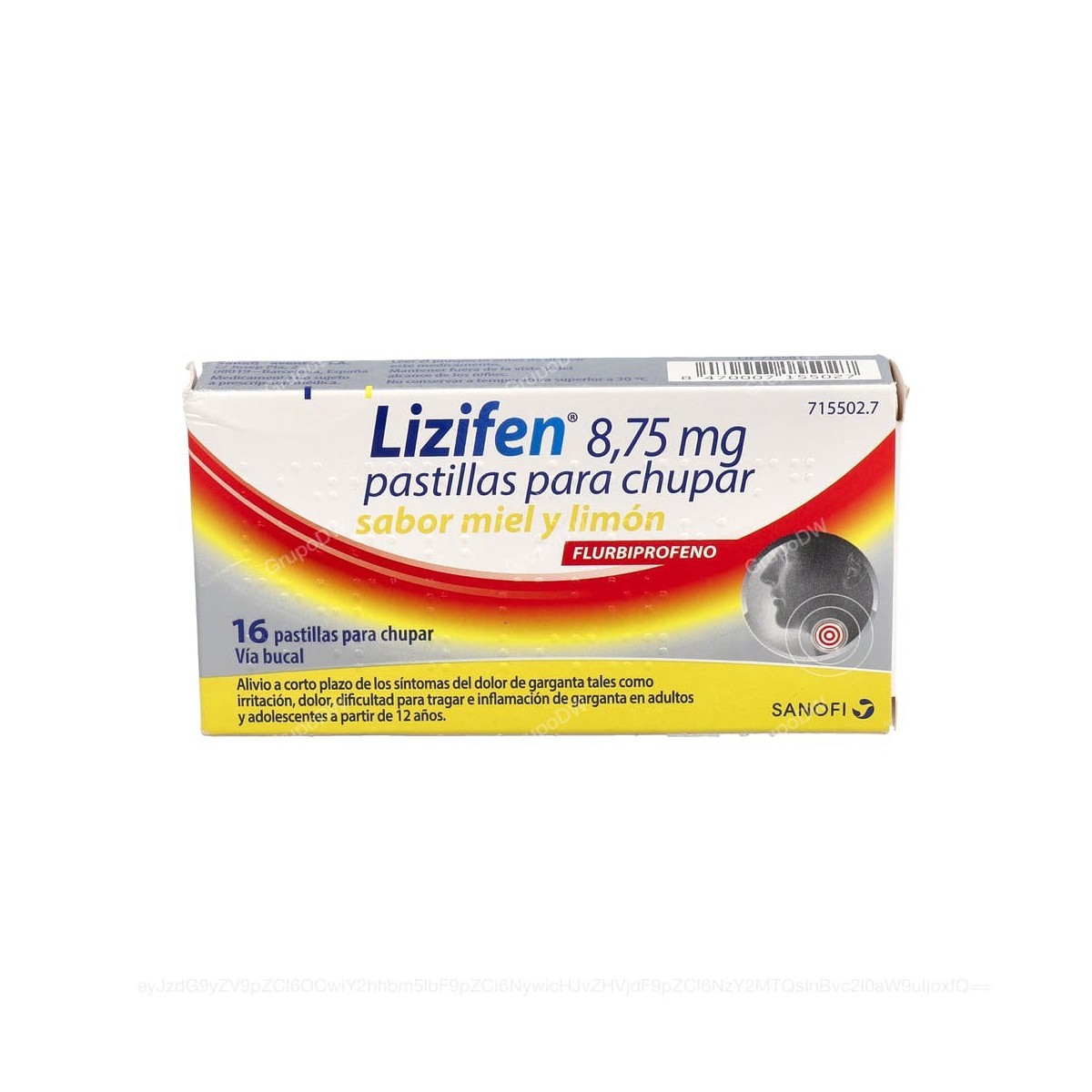 LIZIFEN 8,75 mg PASTILLAS PARA CHUPAR SABOR...