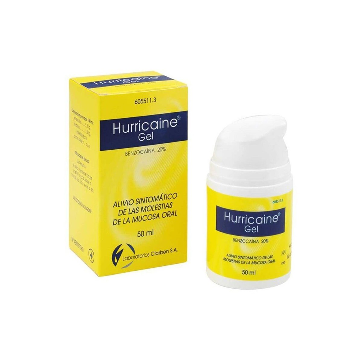 HURRICAINE 200 mg/g GEL BUCAL