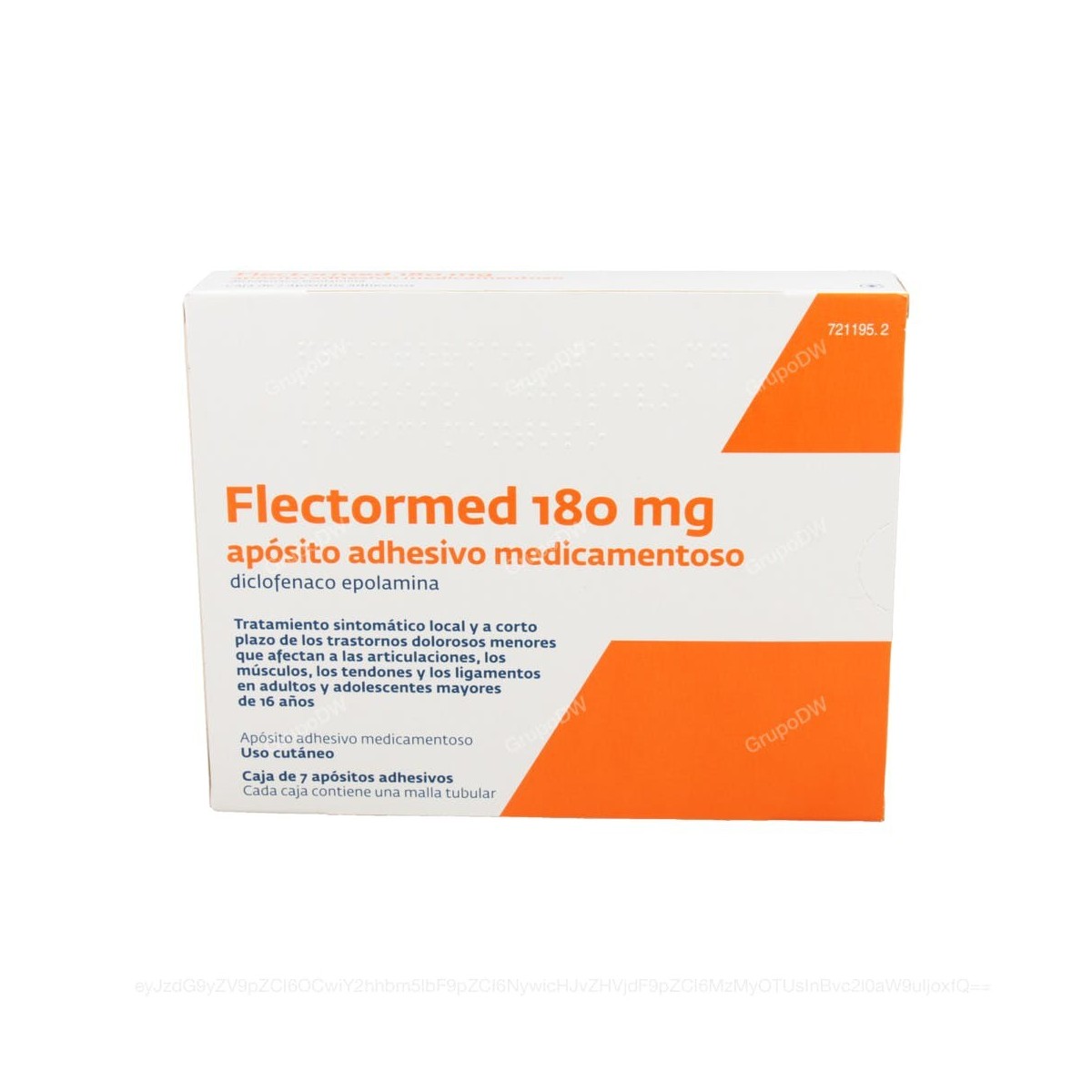 FLECTORMED 180 mg APOSITO ADHESIVO MEDICAMENTOSO