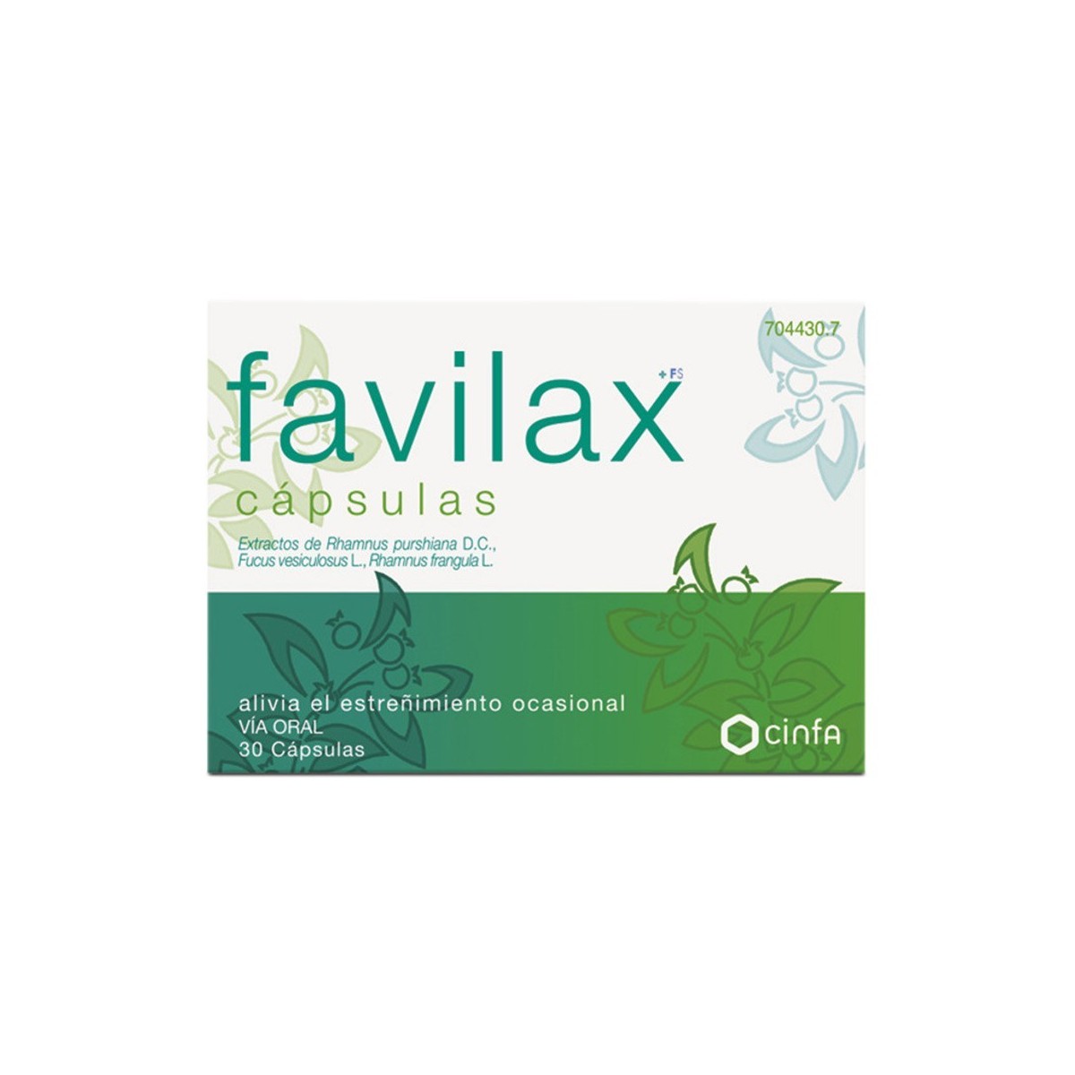 FAVILAX CAPSULAS, 30 capsulas