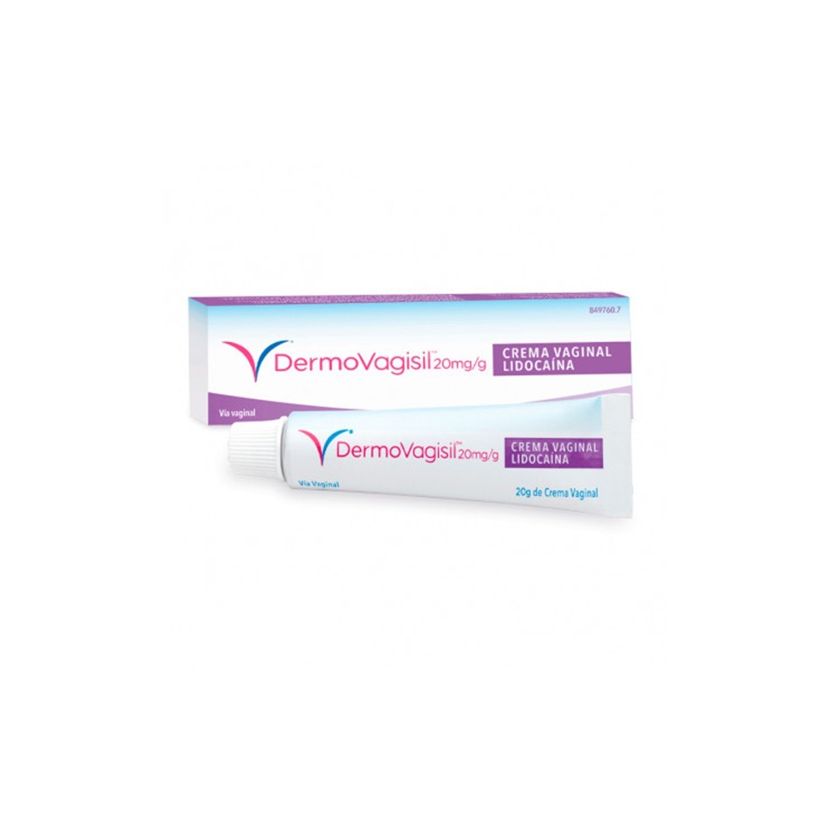 DERMOVAGISIL 20mg/g CREMA VAGINAL, 1 tubo de 20 g