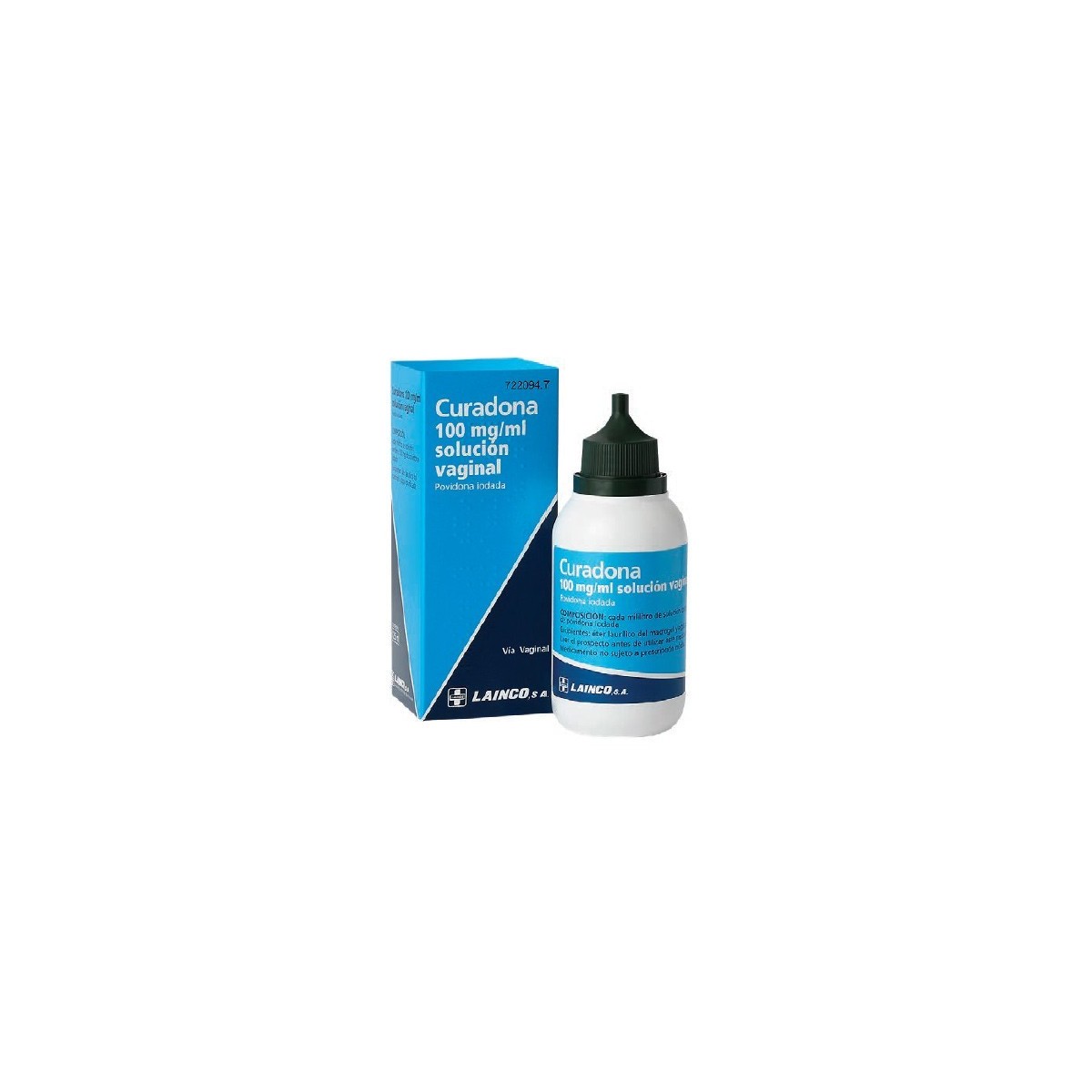 CURADONA 100 MG/ML SOLUCION VAGINAL