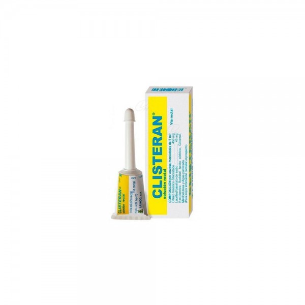 CLISTERAN 450 mg/45mg SOLUCION RECTAL