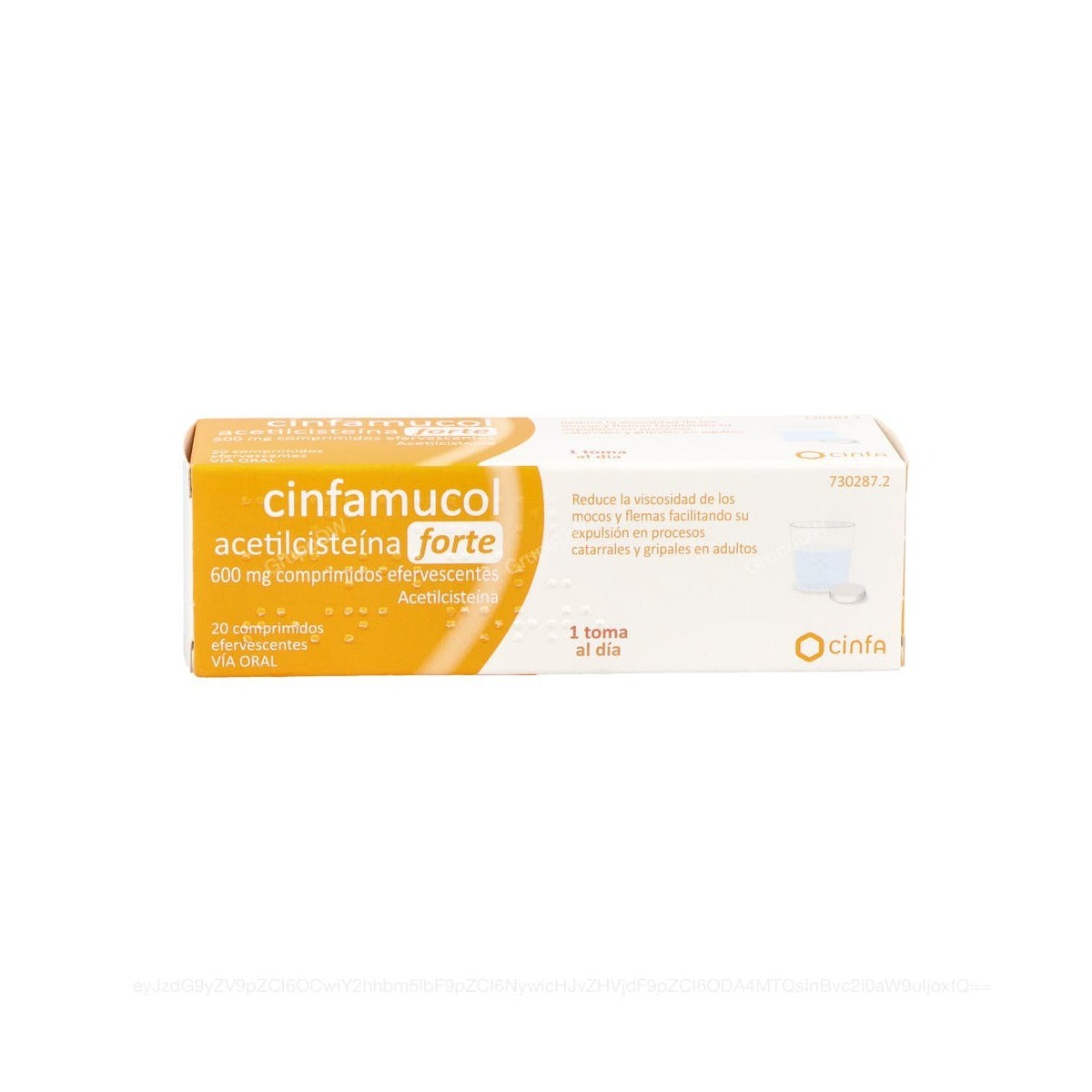 CINFAMUCOL ACETILCISTEINA FORTE 600 mg...