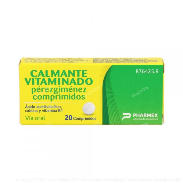 CALMANTE VITAMINADO PEREZGIMENEZ COMPRIMIDOS
