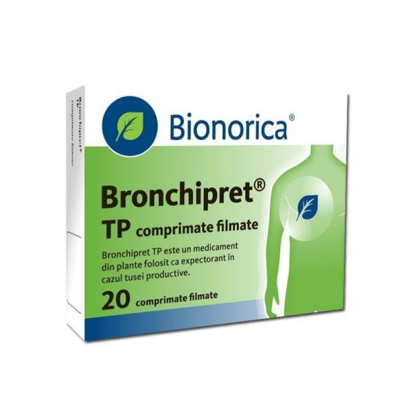 BRONCHIPRET COMPRIMIDOS RECUBIERTOS CON PELICULA, 20...