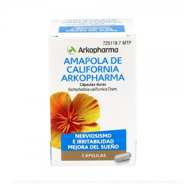 AMAPOLA DE CALIFORNIA ARKOPHARMA CAPSULAS DURAS