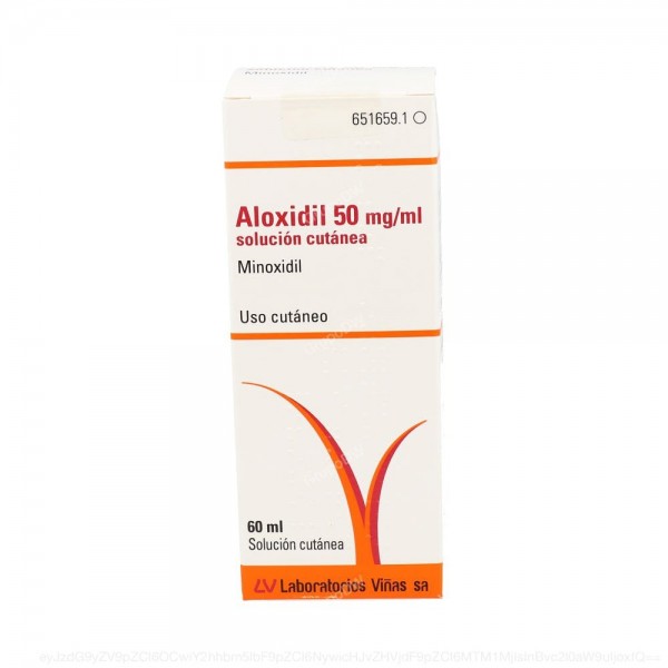 ALOXIDIL 50 mg/ml SOLUCION CUTANEA