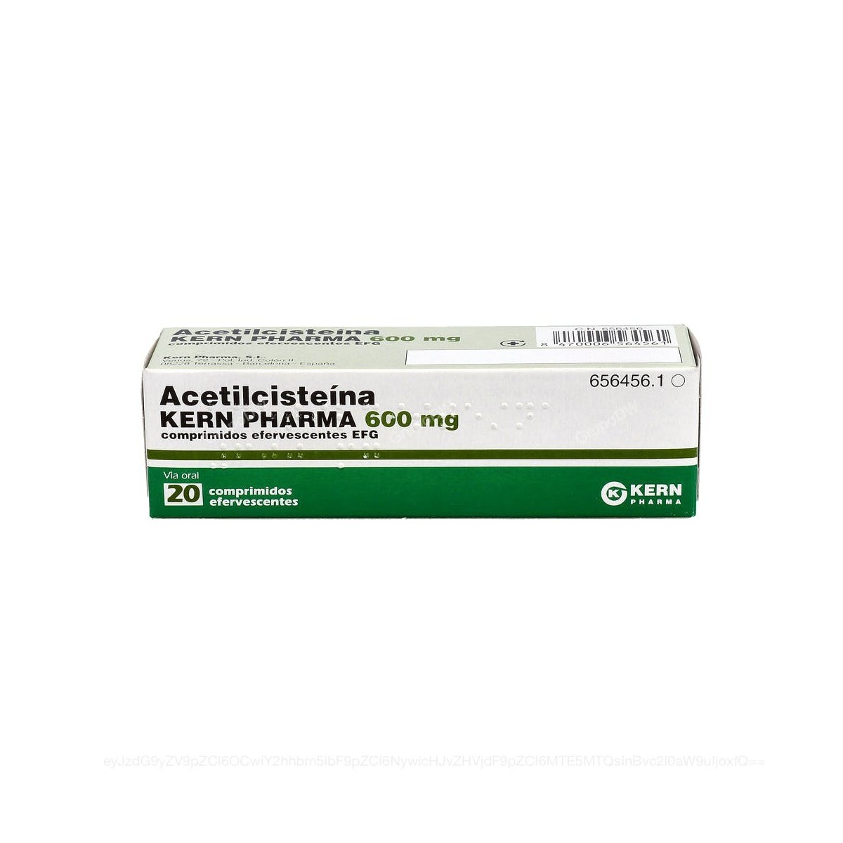ACETILCISTEINA KERN PHARMA 600 mg COMPRIMIDOS...