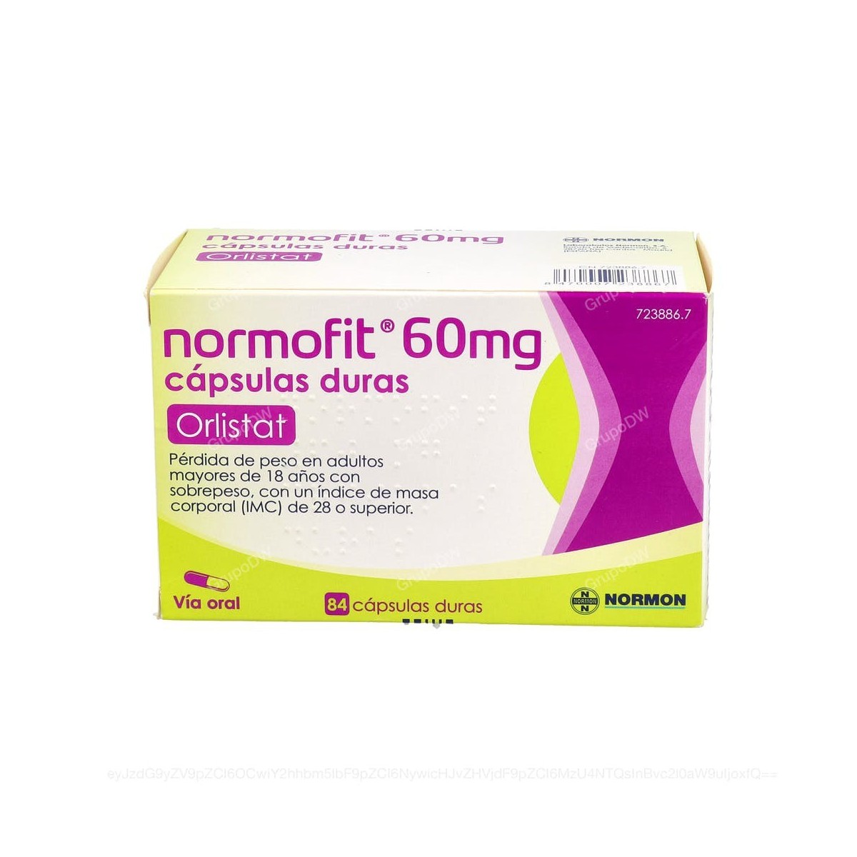 NORMOFIT 60 mg CAPSULAS DURAS