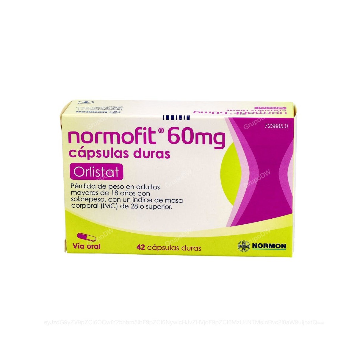 NORMOFIT 60 mg CAPSULAS DURAS
