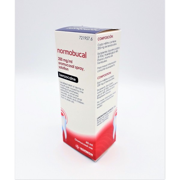 NORMOBUCAL 200 mg/ml SOLUCION PARA PULVERIZACION BUCAL