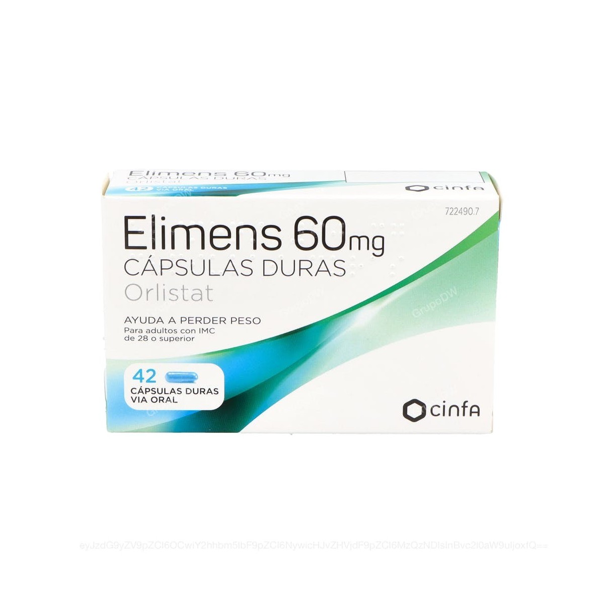 ELIMENS 60 mg CAPSULAS DURAS